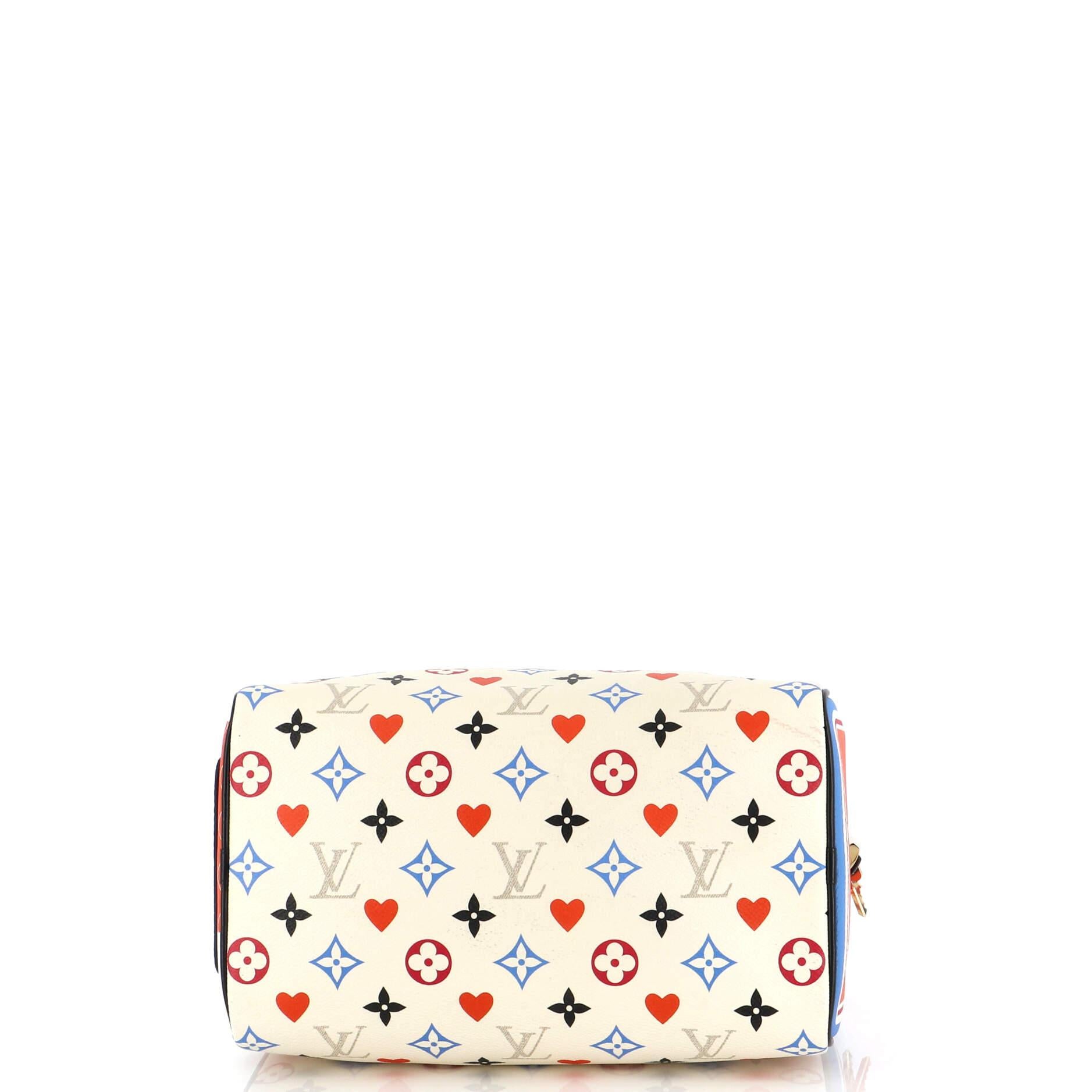 Louis Vuitton Speedy Bandouliere Bag Limited Edition Game On Multicolor Monogram For Sale 1