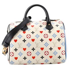 Louis Vuitton Speedy Handbag Monogram Multicolor 30 at 1stDibs