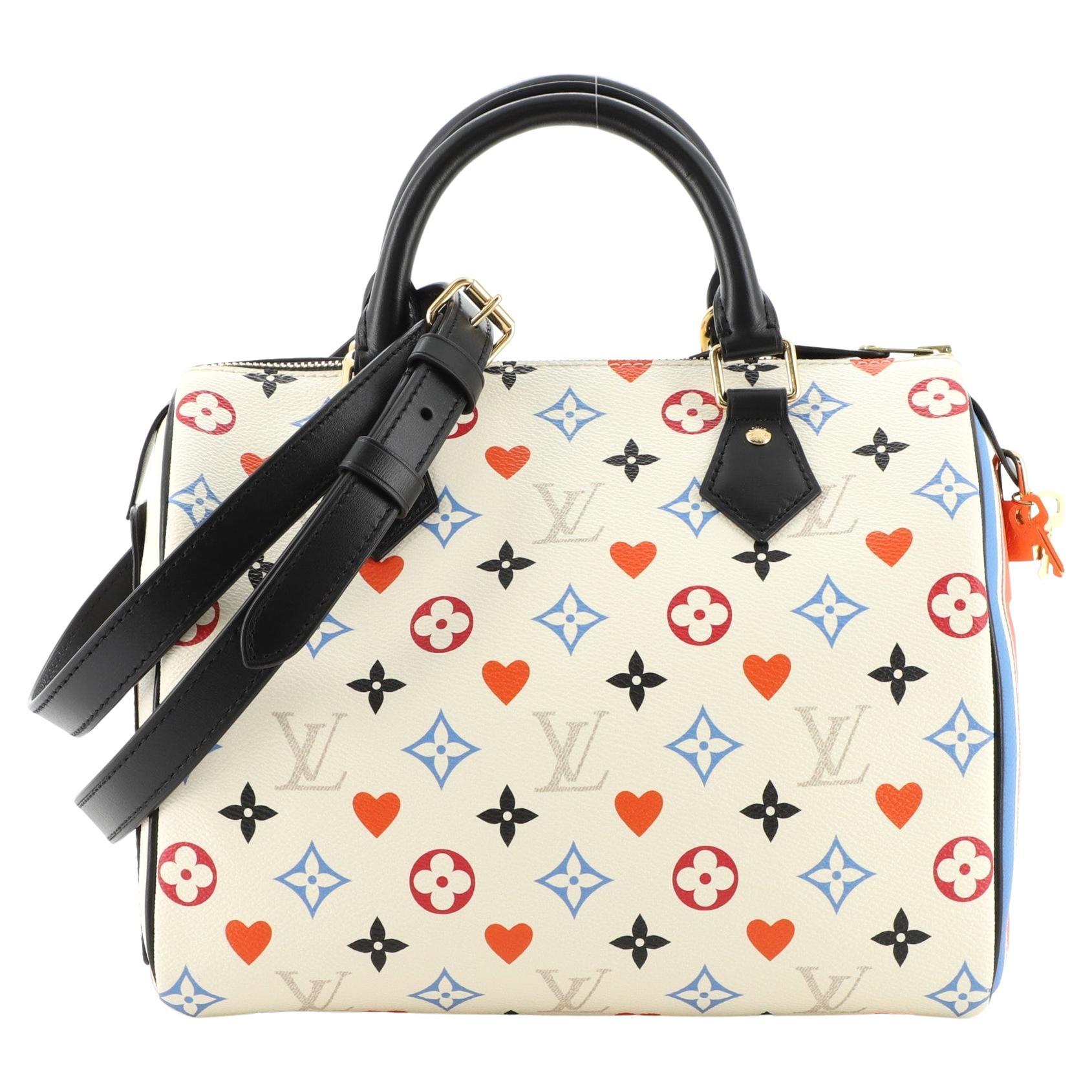 Louis Vuitton Speedy Bandouliere Tasche Limited Edition Spiel auf Multicolor Monogramm