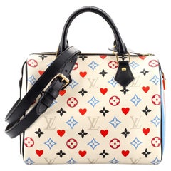 Louis Vuitton Speedy Bandouliere Bag Limited Edition Game On Multicolor Monogram