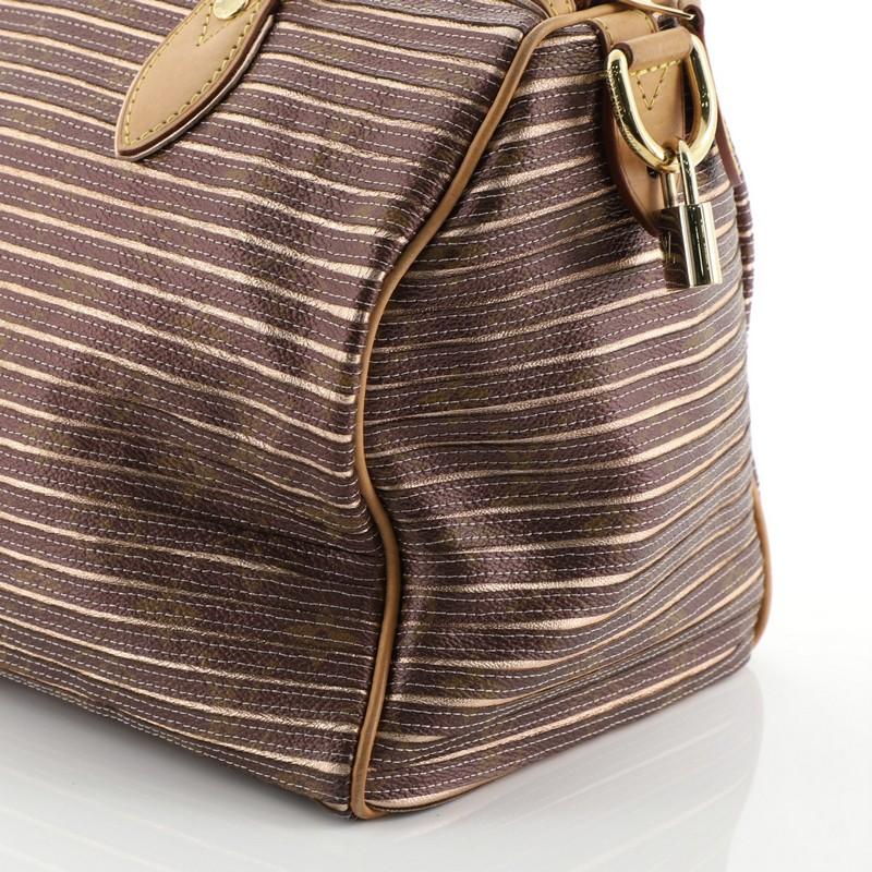 Louis Vuitton Speedy Bandouliere Bag Limited Edition Monogram Eden 30  2