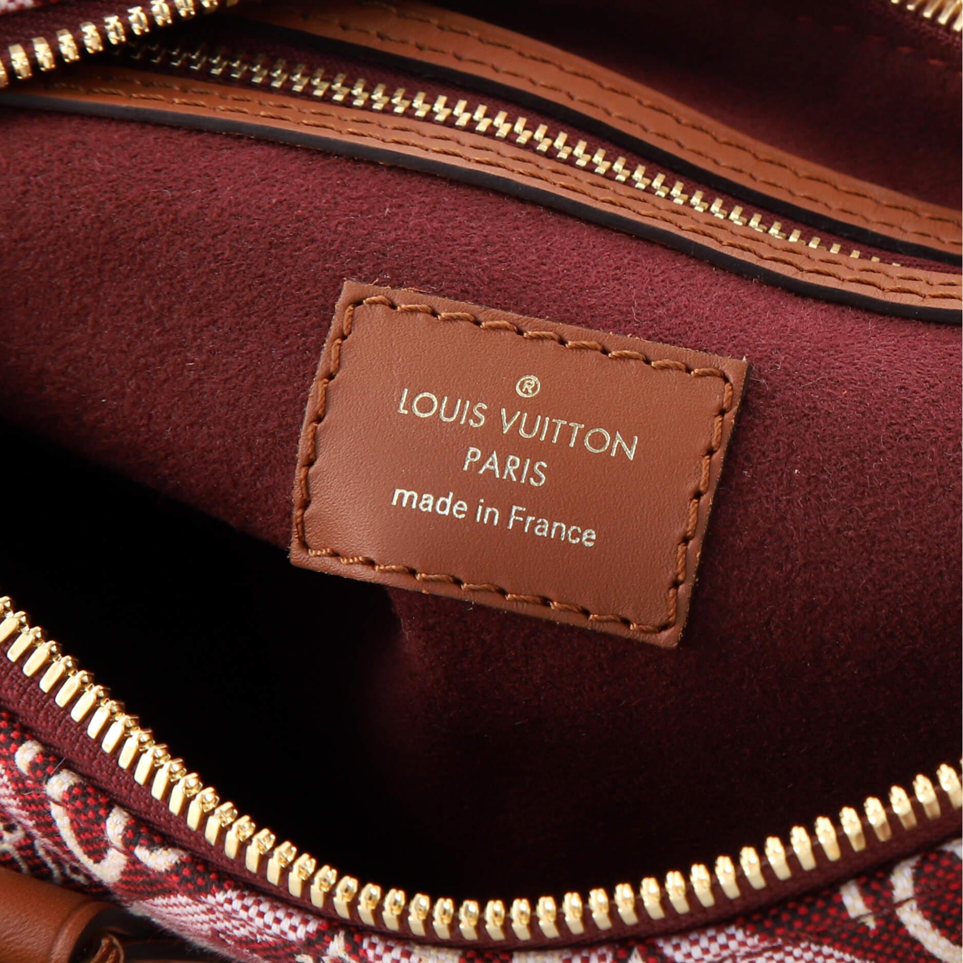 Louis Vuitton Speedy Bandouliere Bag Limited Edition Since 1854 Monogram 25 2
