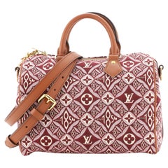 Louis Vuitton Jacquard Since 1854 Speedy Bandoulière 25 For Sale at 1stDibs