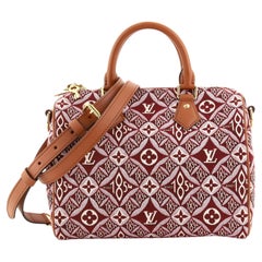 Louis Vuitton Pochette Since 1854 MM Bordeaux in Jacquard Textile with  Gold-tone - US