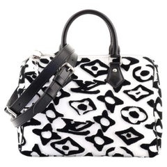 Louis Vuitton Speedy Bandouliere Bag Limited Edition Urs Fischer Tufted M