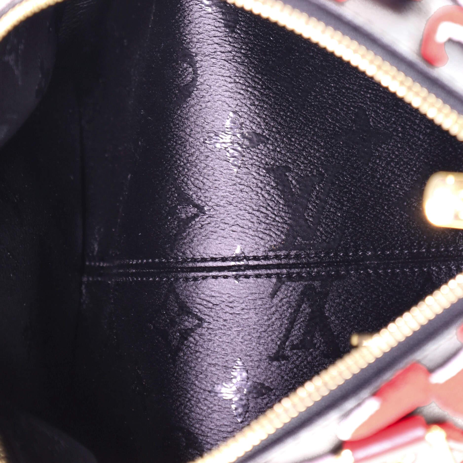 Louis Vuitton Speedy Bandouliere Bag Limited Edition Urs Fischer Tufted Monogram 1