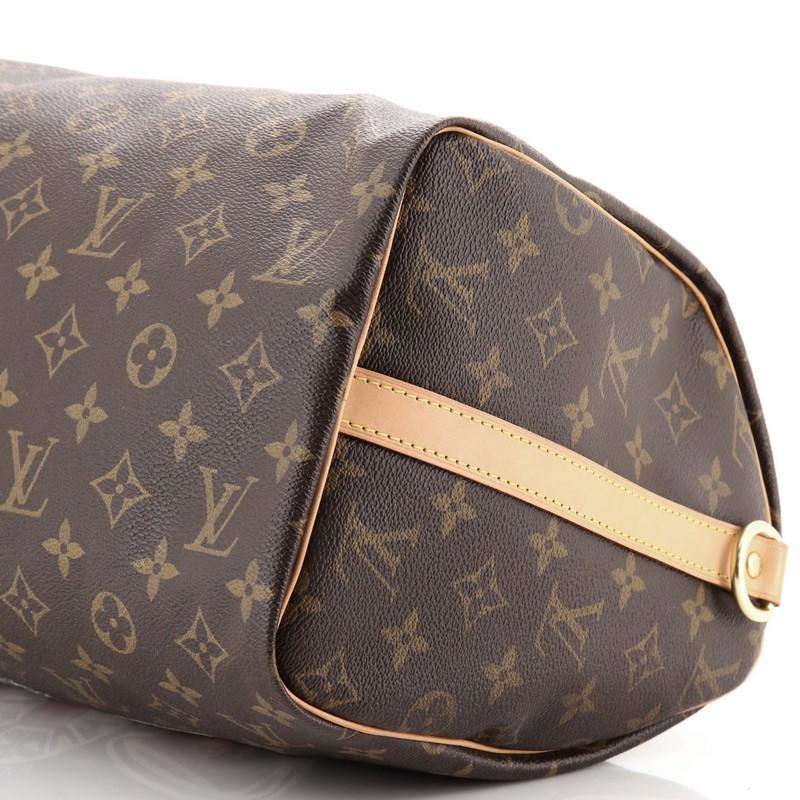 Louis Vuitton Speedy Bandouliere Bag Limited Edition World Tour Monogram In Good Condition In NY, NY