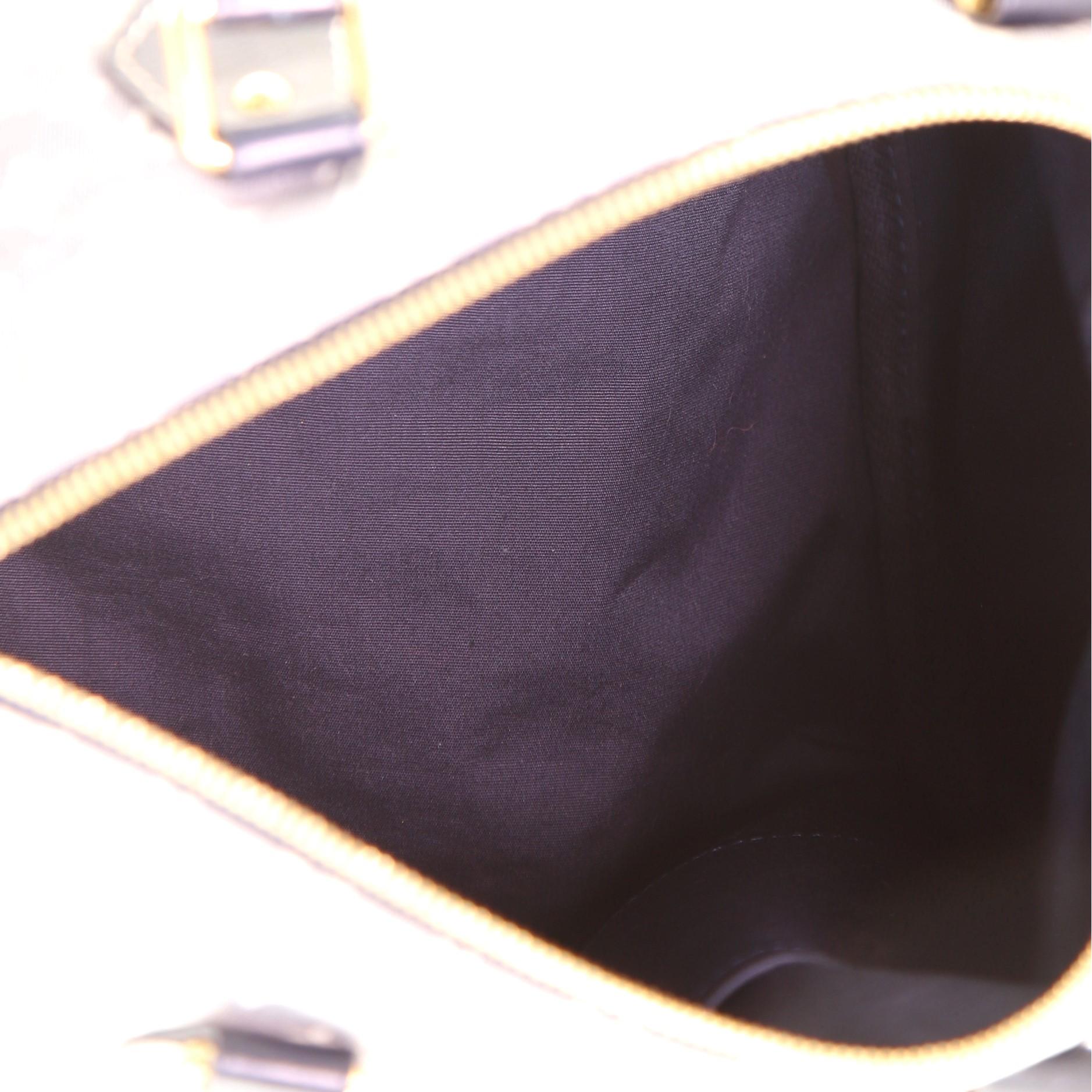 Gray Louis Vuitton Speedy Bandouliere Bag Mini Lin 30
