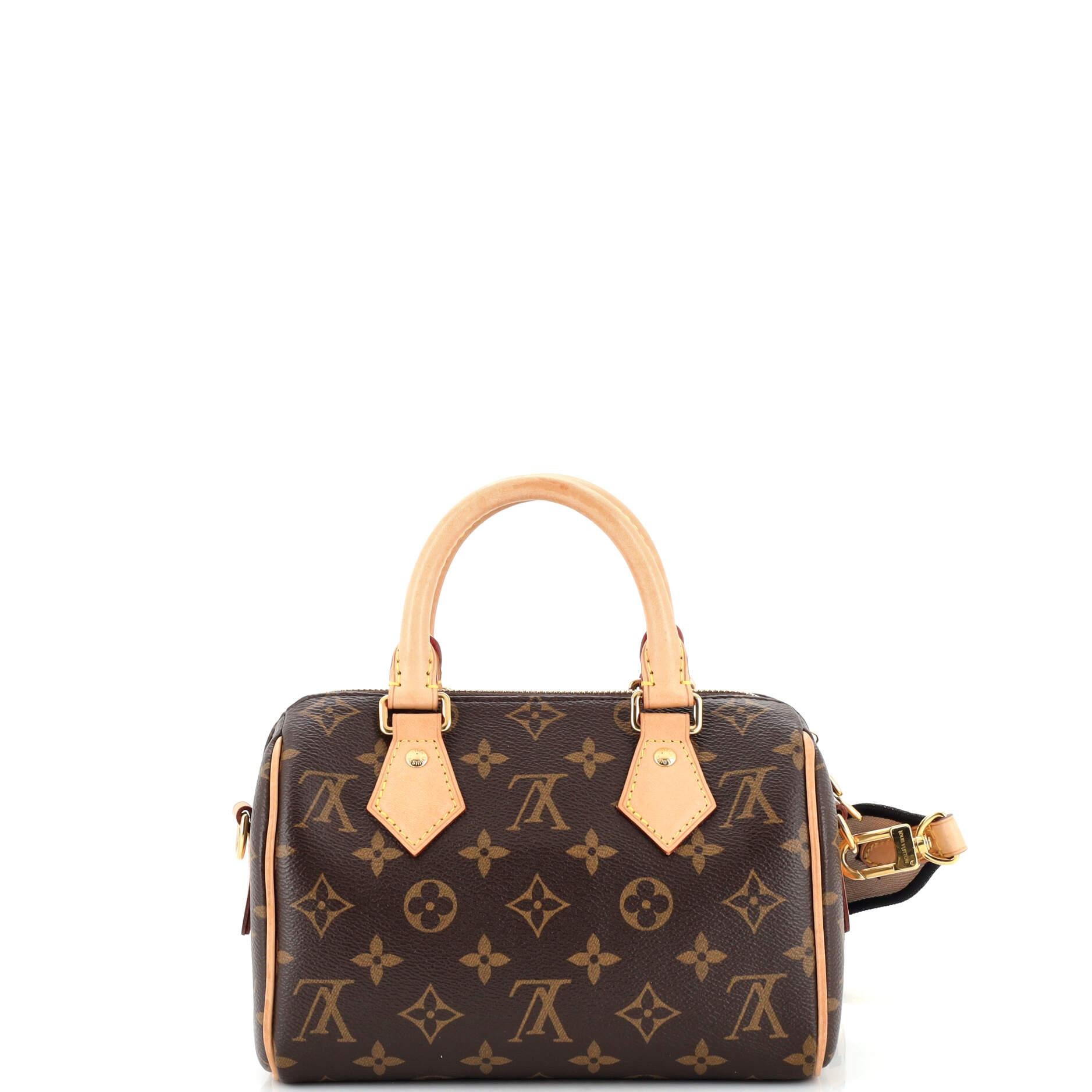 Louis Vuitton Speedy Bandouliere Bag Monogram Canvas 20 In Good Condition For Sale In NY, NY