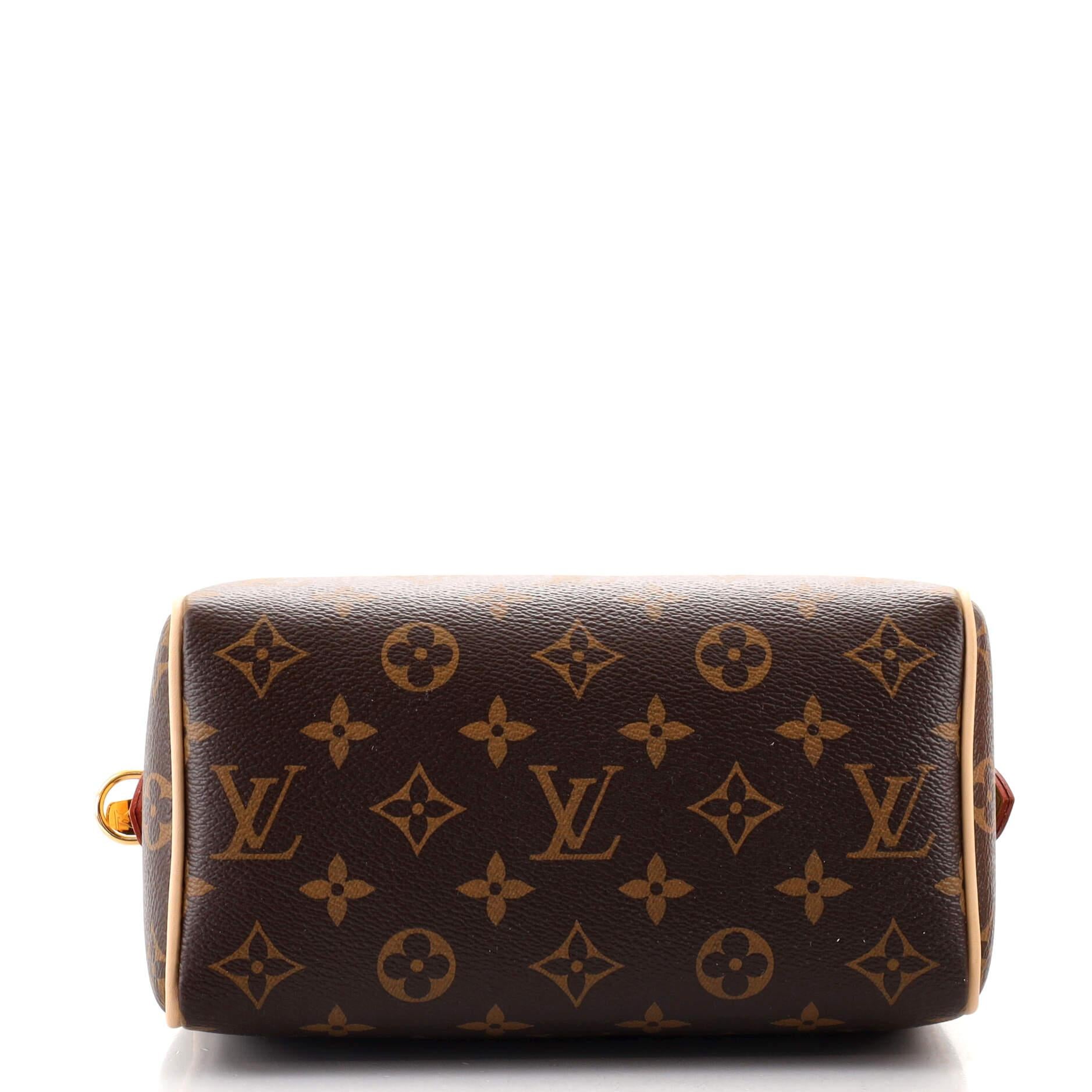 Black Louis Vuitton Speedy Bandouliere Bag Monogram Canvas 20
