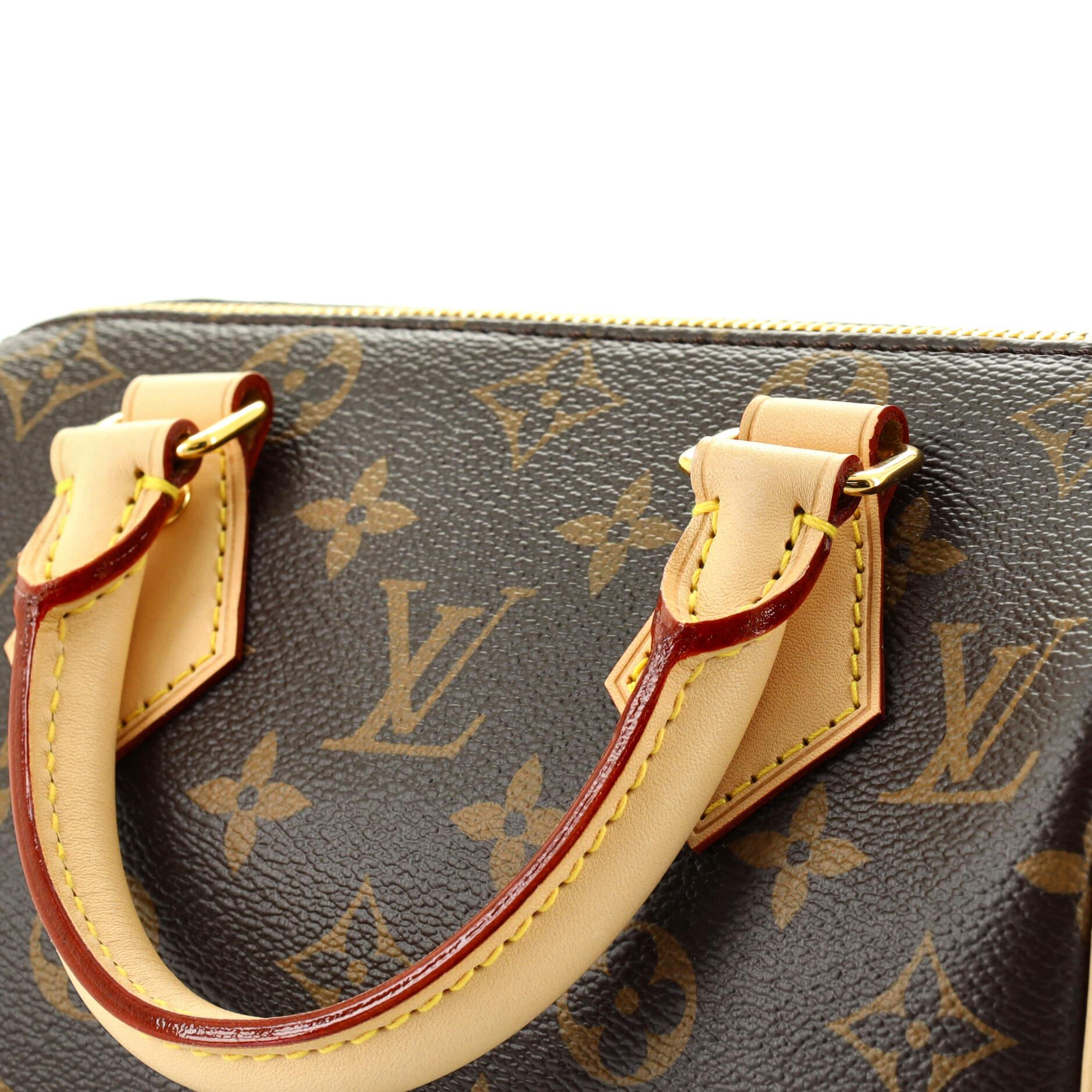 Women's or Men's Louis Vuitton Speedy Bandouliere Bag Monogram Canvas 20