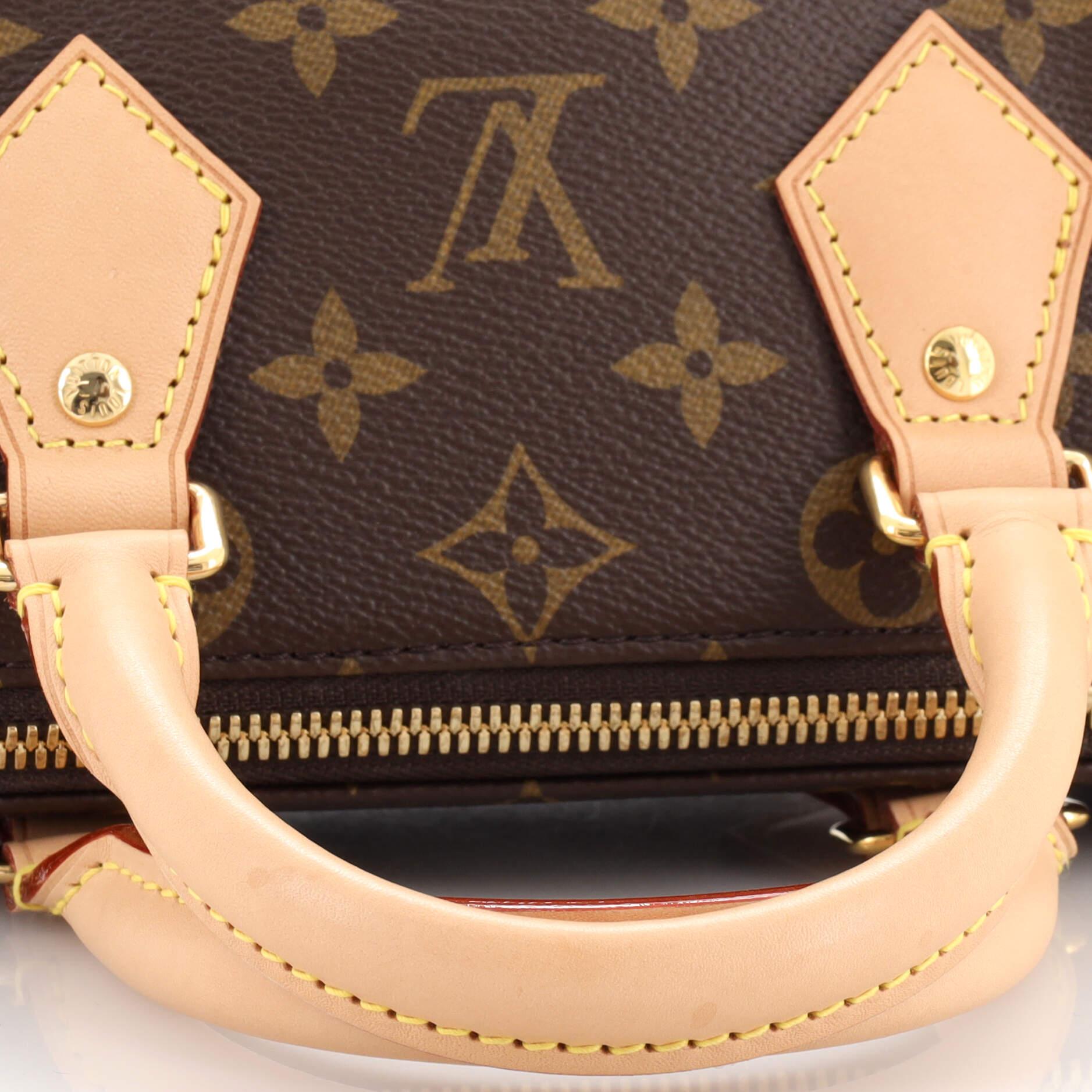 Louis Vuitton Speedy Bandouliere Bag Monogram Canvas 20 1