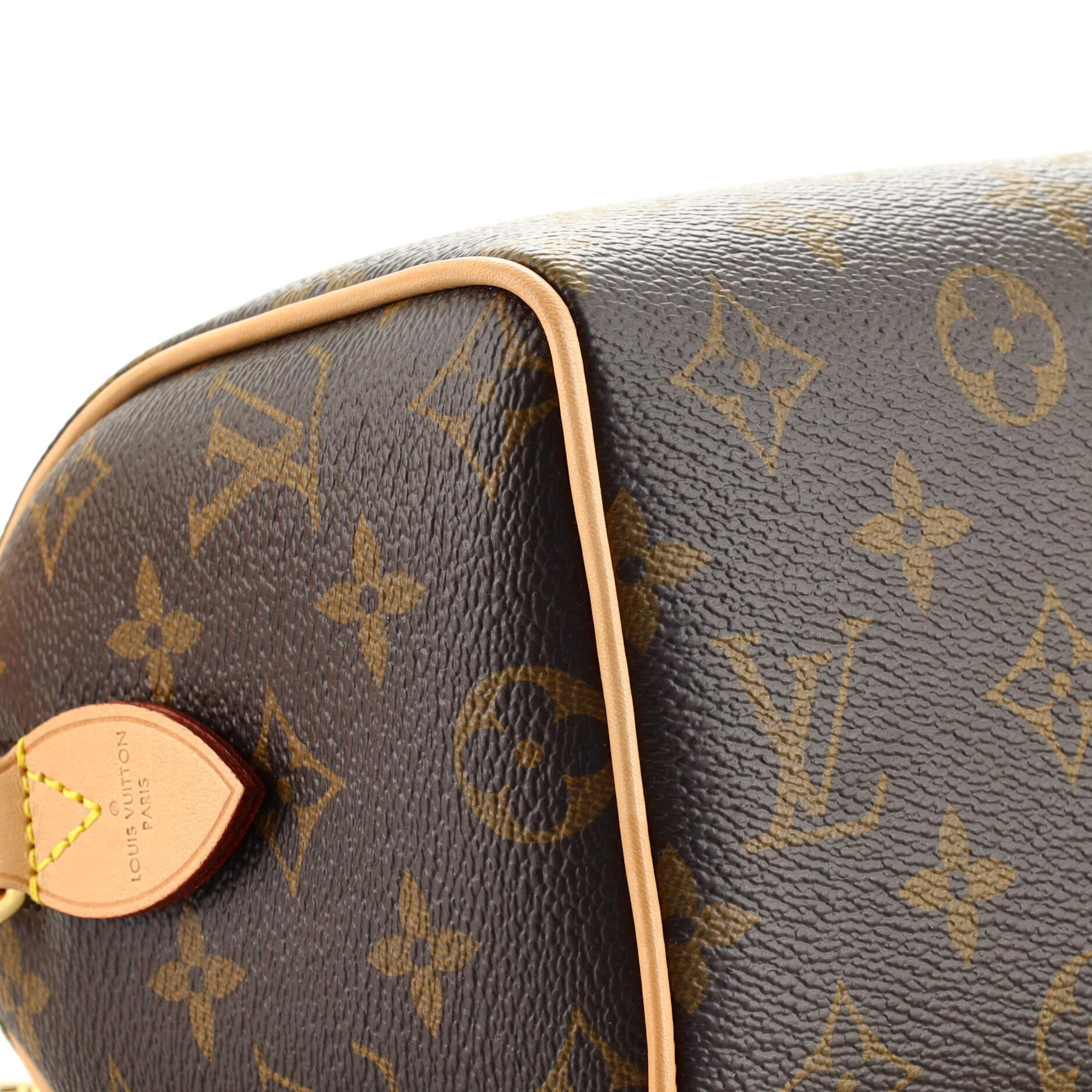 Louis Vuitton Speedy Bandouliere Bag Monogram Canvas 20 1