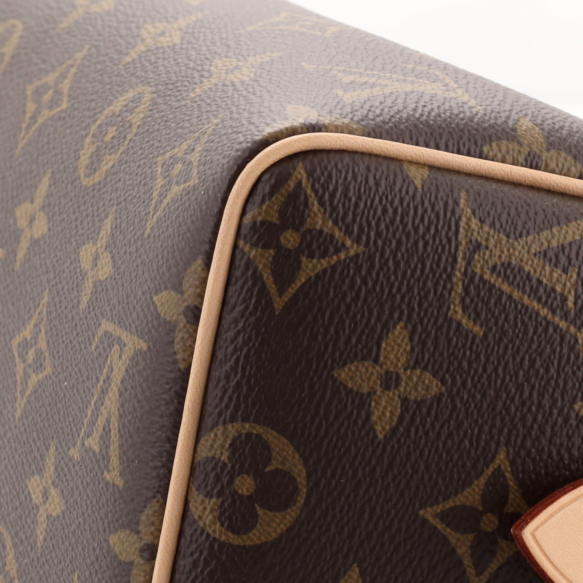 Louis Vuitton Speedy Bandouliere Bag Monogram Canvas 20 2