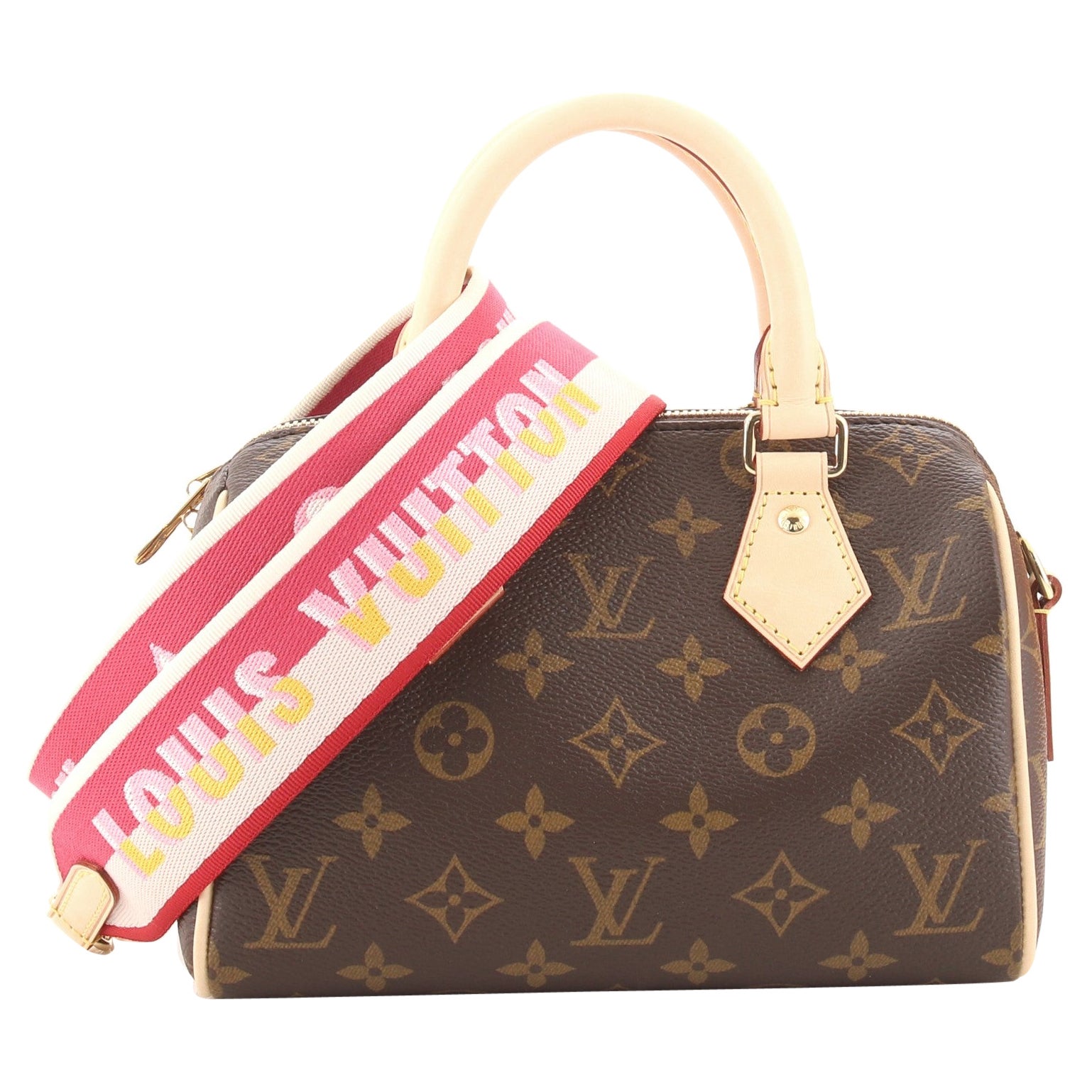 Louis Vuitton Speedy Bandouliere Bag Monogram Canvas 20