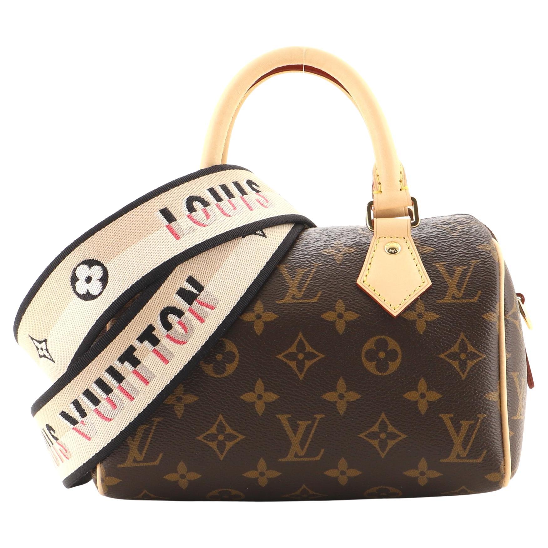 Louis Vuitton Speedy Bandouliere Bag Monogram Canvas 20