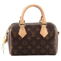 Louis Vuitton Speedy Bandoulière 20 Monogram Rose Shoulder Handbag