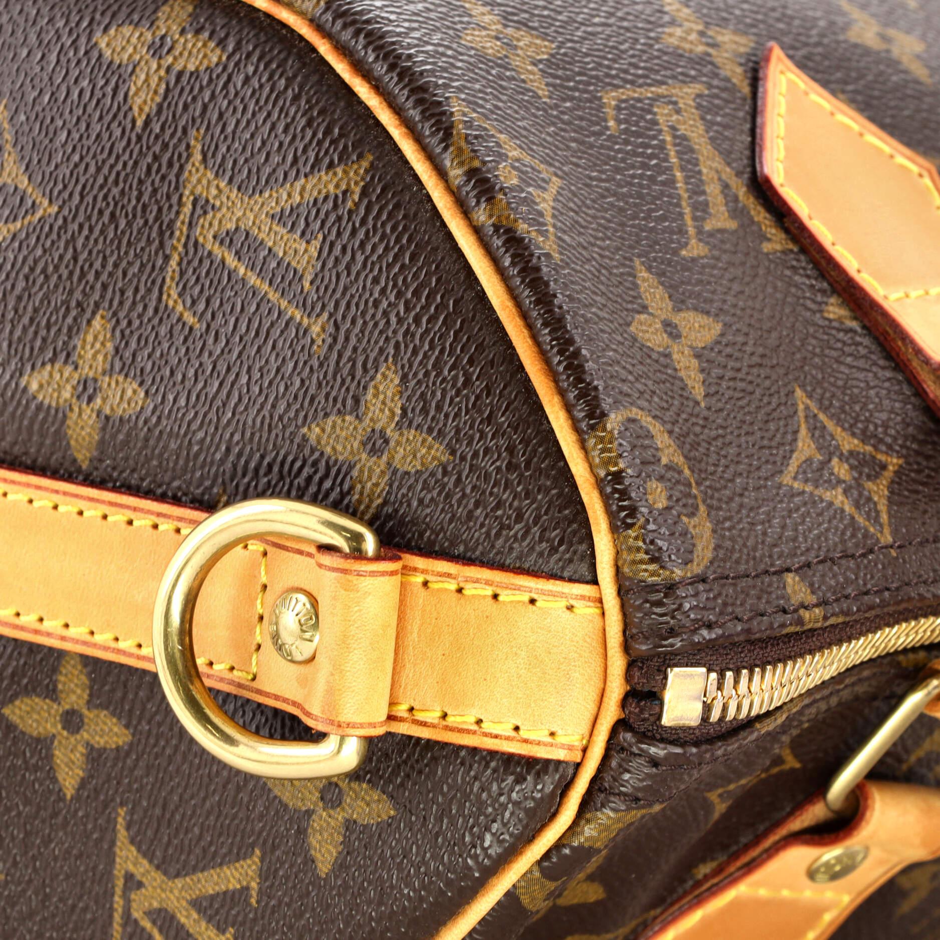 Louis Vuitton Speedy Bandouliere Borsa Monogram in tela 25 2