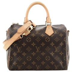 Louis Vuitton Speedy Bandouliere Bag Monogram Canvas 25