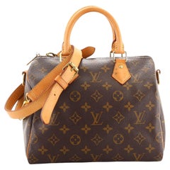 Louis Vuitton Speedy Bandouliere Bag Monogram Canvas 25