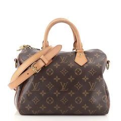 Louis Vuitton Speedy Bandouliere Bag Monogram Canvas 25