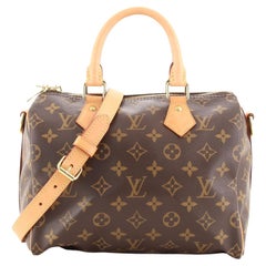 Louis Vuitton Speedy Bandouliere Bag Monogram Canvas 25
