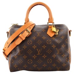 Louis Vuitton Speedy Bandouliere Bag Monogram Canvas 25