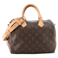 Louis Vuitton Speedy Bandouliere Bag Monogram Canvas 25