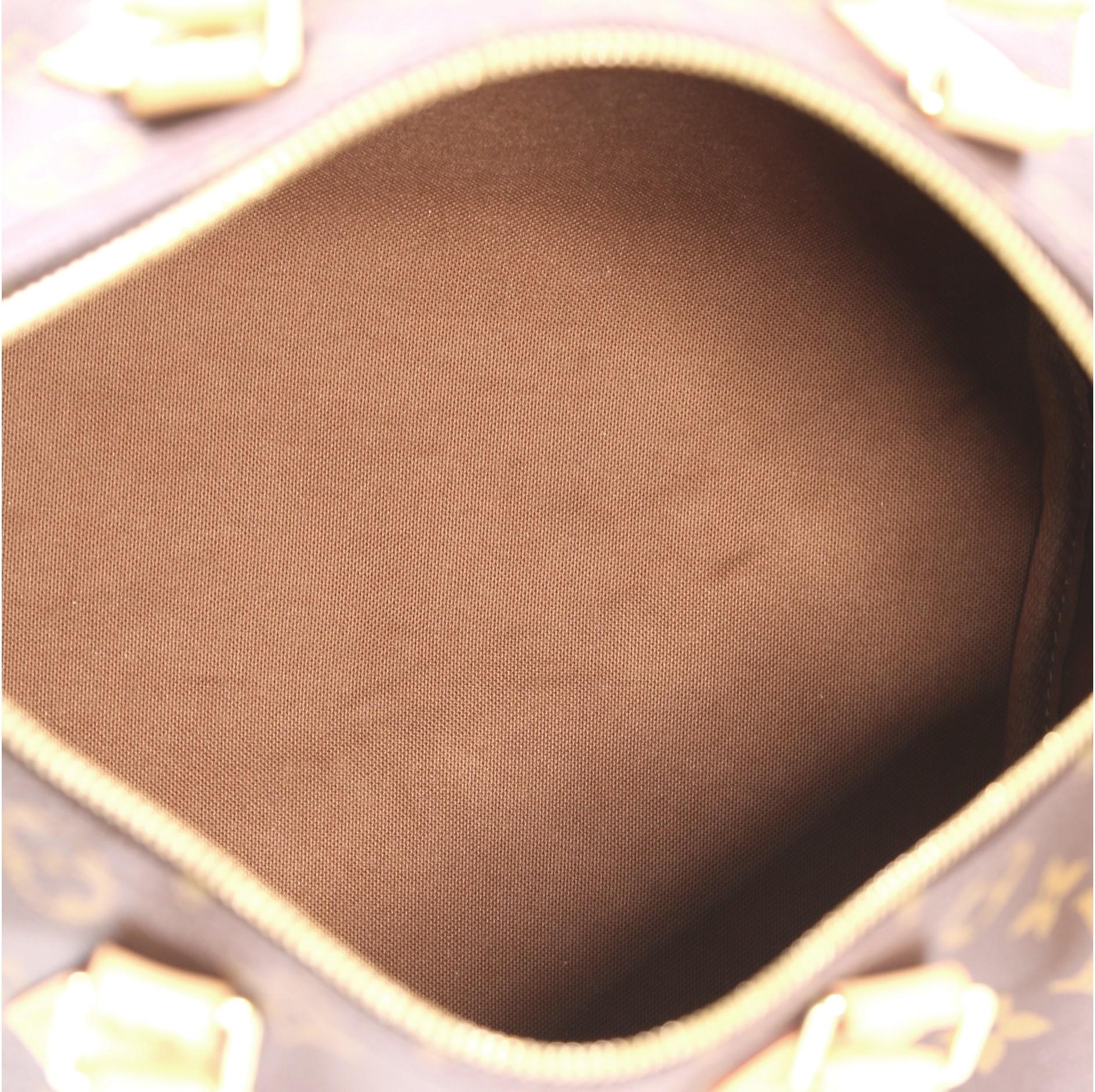 Louis Vuitton Speedy Bandouliere Bag Monogram Canvas 30 In Good Condition In NY, NY