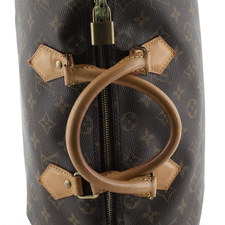 Louis Vuitton Speedy Bandouliere Bag Monogram Empreinte Leather 30 at  1stDibs