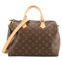 Louis Vuitton Speedy Bandouliere Bag Monogram Canvas 30