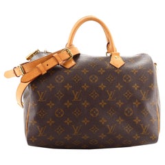 Louis Vuitton Speedy Bandouliere Bag Monogram Canvas 30