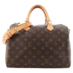 Louis Vuitton Speedy Bandouliere Bag Monogram Canvas 30