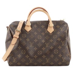 Louis Vuitton Speedy Bandouliere Bag Monogram Canvas 30