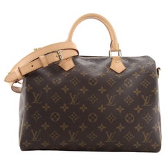 Louis Vuitton Speedy Bandouliere Bag Monogram Canvas 30 Louis Vuitton Speedy Bandouliere Bag Monogram Canvas 30