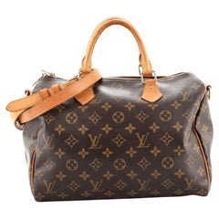 Louis Vuitton Speedy Bandouliere Bag Monogram Canvas 30