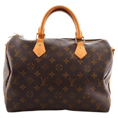 Louis Vuitton Speedy Bandouliere Bag Monogram Canvas 30