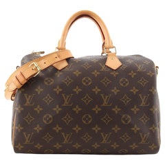 Louis Vuitton Speedy Bandouliere Bag Monogram Canvas 30