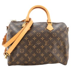 Louis Vuitton Speedy Bandouliere Bag Monogram Canvas 30