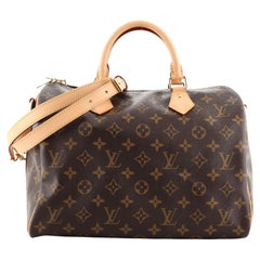 Louis Vuitton Speedy Bandouliere Bag Monogram Canvas 30