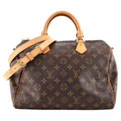 Louis Vuitton Speedy Bandouliere Bag Monogram Canvas 30