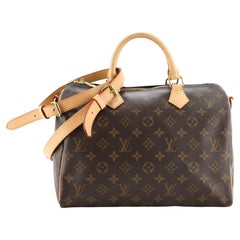 Louis Vuitton Speedy Bandouliere Bag Monogram Canvas 30