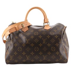 Louis Vuitton Speedy Bandouliere Bag Monogram Canvas 30