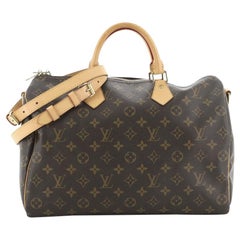 Louis Vuitton Speedy Bandouliere Bag Monogram Canvas 35