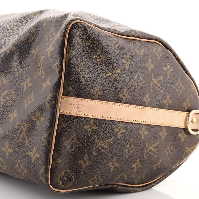Louis Vuitton Speedy Bandouliere Bag Monogram Canvas 40 In Good Condition In NY, NY