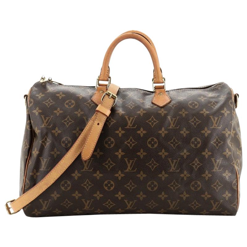 Speedy Bandouliere 40 Black Monogram - For Sale on 1stDibs  speedy 40  bandouliere discontinued, louis vuitton speedy 40 discontinued, lv speedy  40 bandouliere
