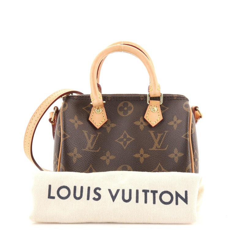 Louis Vuitton Brown Monogram Canvas Boite Bijoux Jewelry Case Gold Hardware, 2022 (Very Good), Womens Handbag
