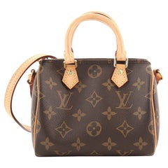 Louis Vuitton Speedy Bandouliere Bag Monogram Canvas Nano