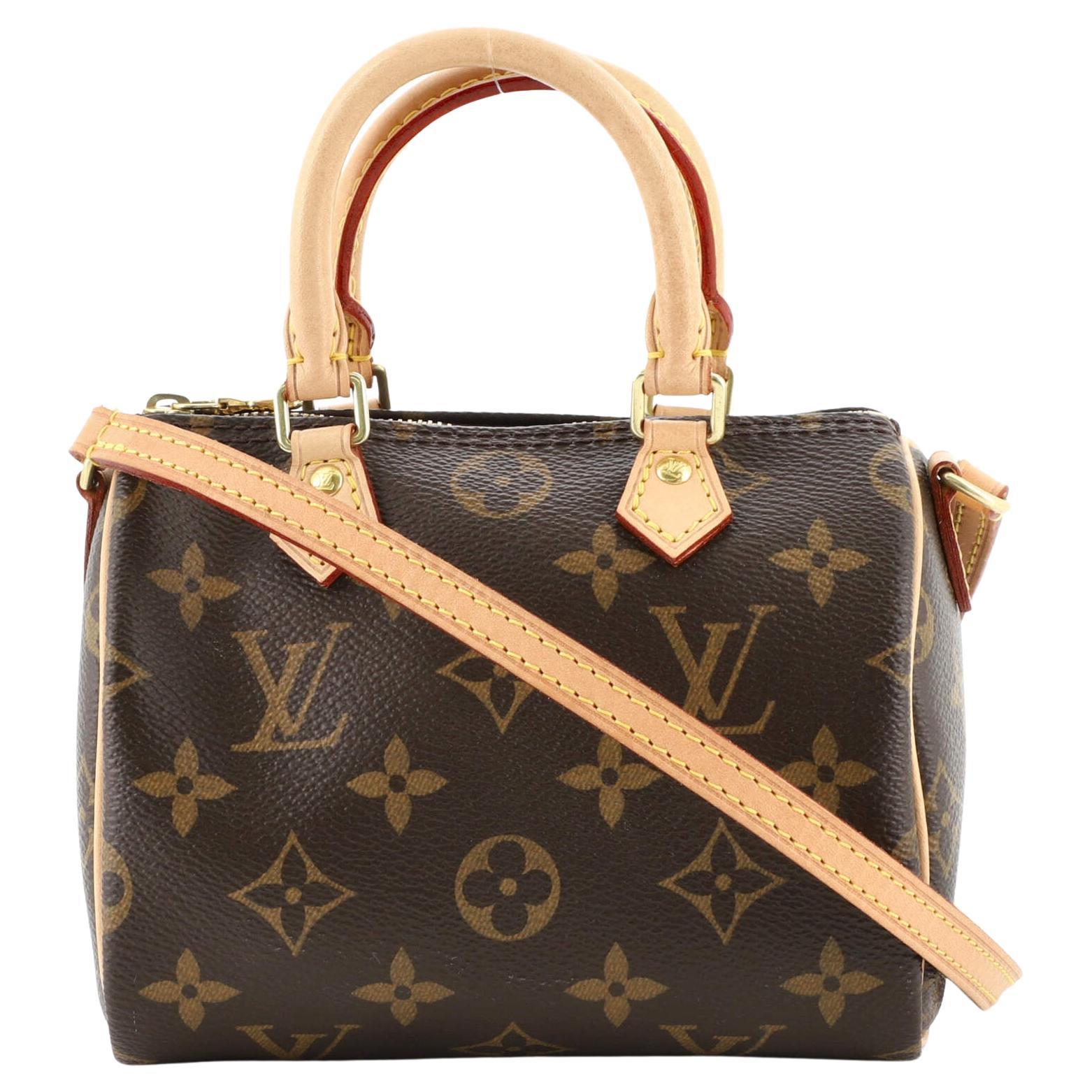 Louis Vuitton Speedy Bandouliere 22 Black in Lambskin with Gold-tone - US