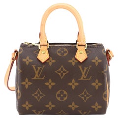 🔥NEW LOUIS VUITTON Nano Speedy Monogram Crossbody Bag RARE! ❤️CUTE! HOT  GIFT